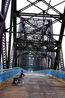St. Louis - Missouri je na dohled přede mnou, Mississippi naopak pode mnou