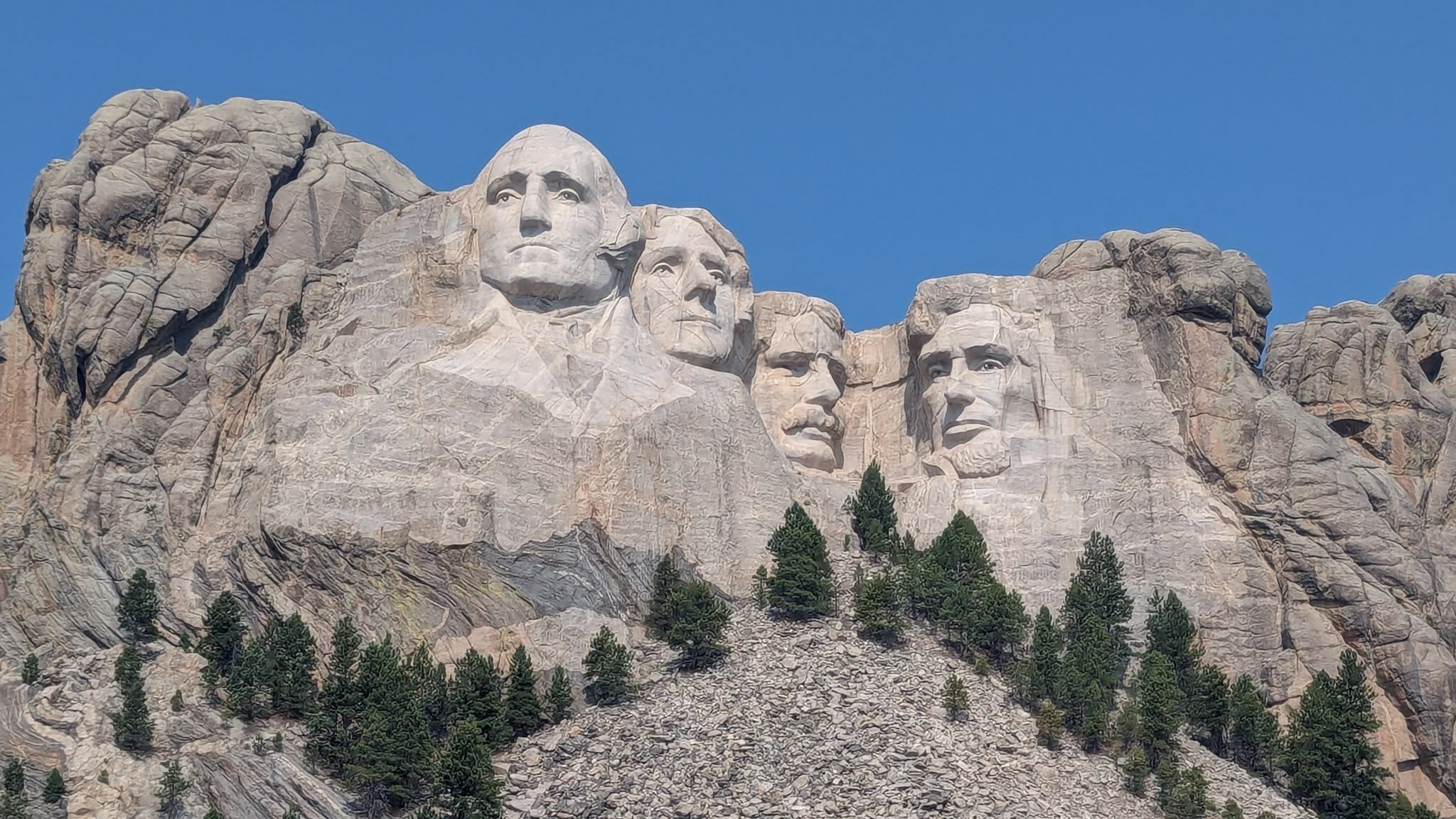 Prezidenti ve skále a jízda v Black Hills