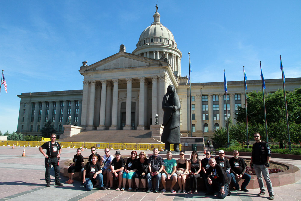 Horkou Oklahomou v pohodovém tempu
