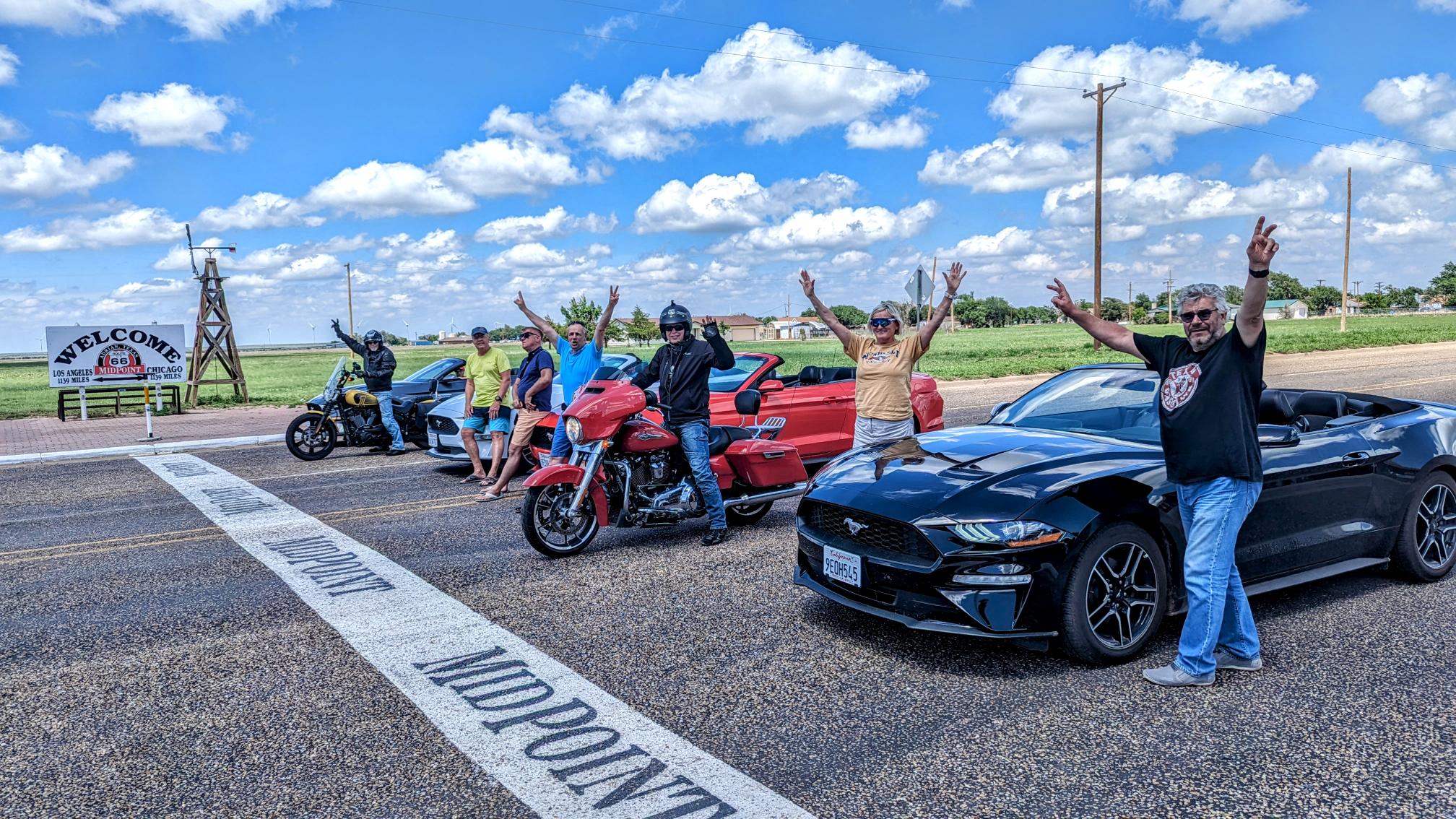 Bláto u Cadillac Ranche a pohoda v Texasu